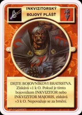 Inkvizitorský bojový plášť 