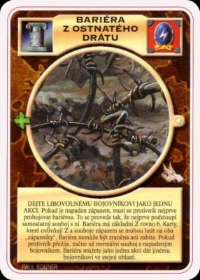 Bariéra z ostnatého drátu