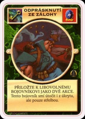 Odprásknutí ze zálohy 