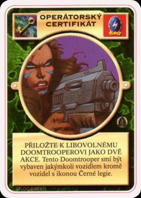 Operátorský certifikát