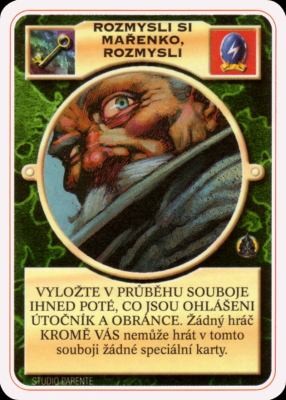 Rozmysli si Mařenko, rozmysli