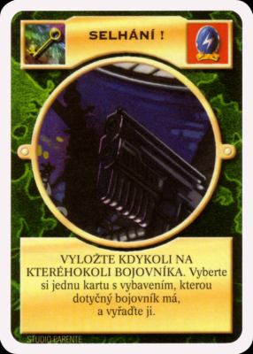 Selhání!