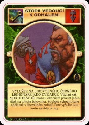 Stopa vedoucí k odhalení